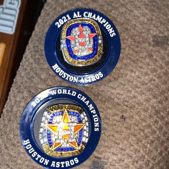Other - 2021 American League Champions Stadium Ring & 2022 World Champions Stadium Ring
